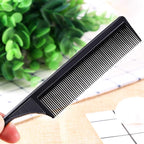 Leinuosen 10 Pcs Rat Tail Comb Styling Carbon Heat Resistant Anti Static Teasing Comb for Back Root Tease Adding Volume Evening Styling(Black)