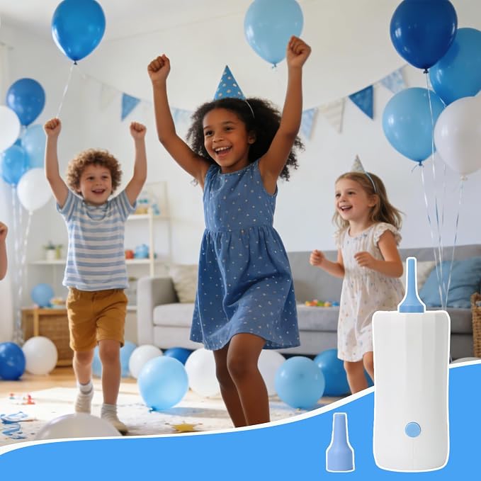 Ball Pump Balloon Pumps Electric, Balloon Pump Portable Long Animal Balloon Pump - Image 6