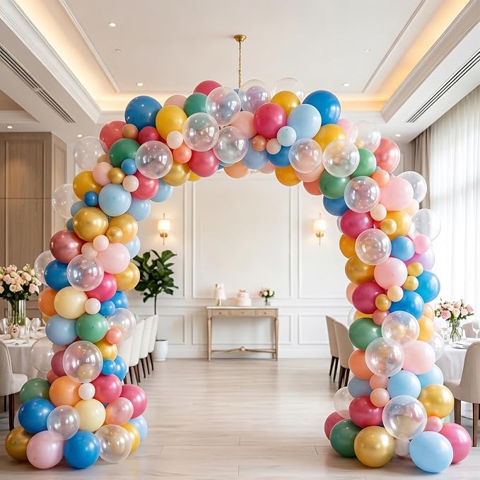 100pcs 5 Inch Small Clear Balloons Garland Arch Gap Fillers | 5” Mini - Image 5