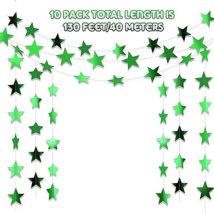 Patelai 130 ft Star Garland Banner Decor - Image 2