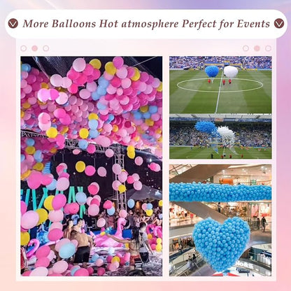 Gender Reveal Balloon Drop Bag 8ft Drop Net - Image 4