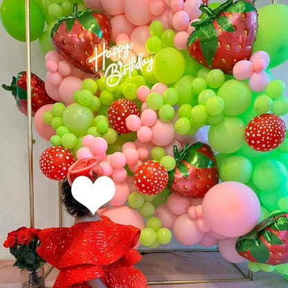 Lime Green Christmas Balloons - Image 4