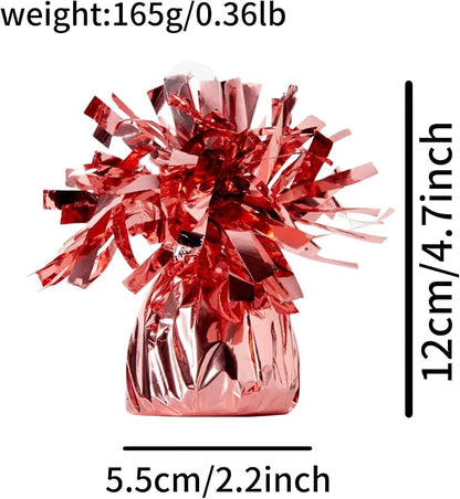 Balloon Weights, 12 Pieces, Weight 0.36Lb | Aluminum Foil, Suitable - Image 2