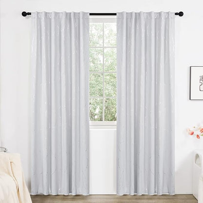 Deconovo Blackout Back Tab Curtains - Image 2