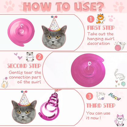 Cat Themed Birthday Party Decorations, Cat Birthday Decorations - Image 5