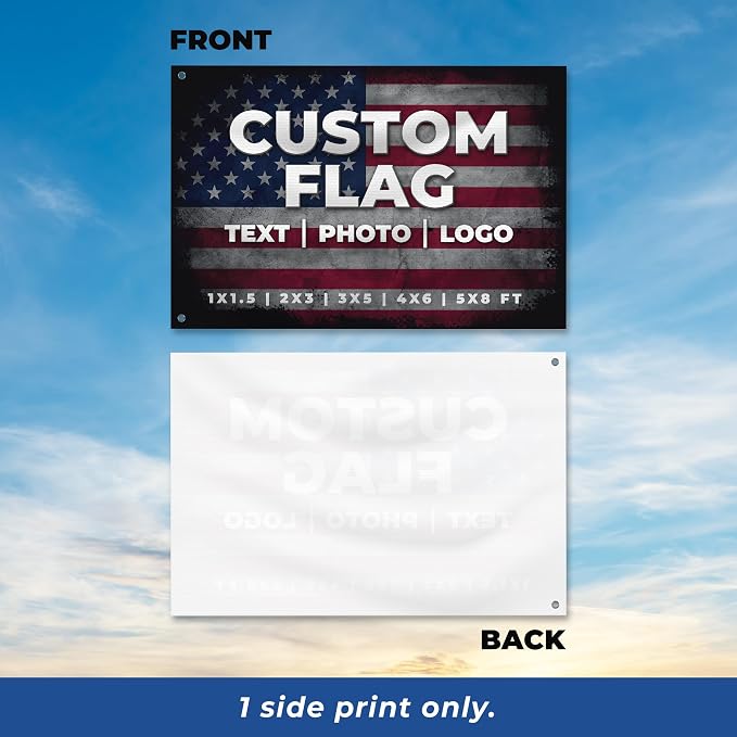 Custom Flag by DreamController; Personalized Outdoor Flag - Image 6
