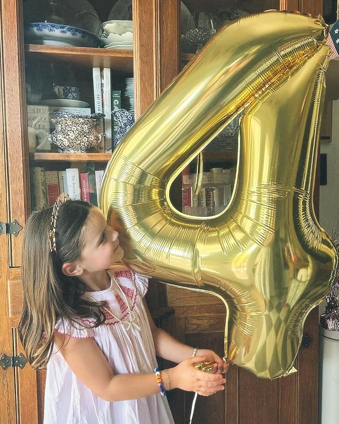 Light Gold 4 Balloon - Image 2
