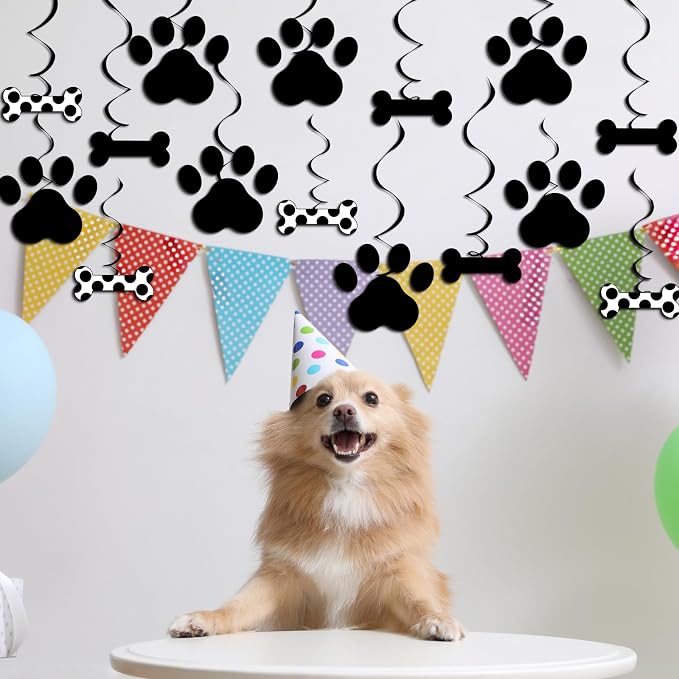 60PCS Dog Birthday Party Decorations Puppy Birthday Decorations Dog Party - Image 5