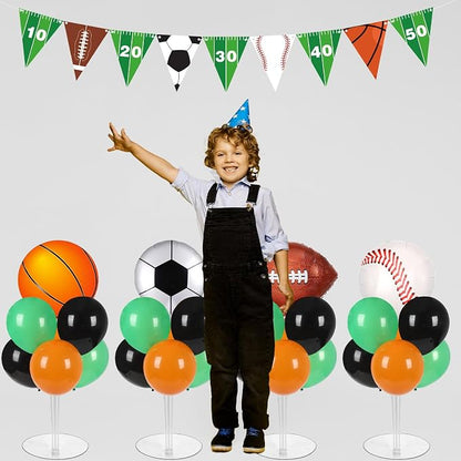 4 Sets Sports Party Balloons Stand Kit - Image 5