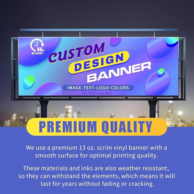 Custom Vinyl Banner by EKSPRINT, 13OZ Banners and Signs Customize - Image 7