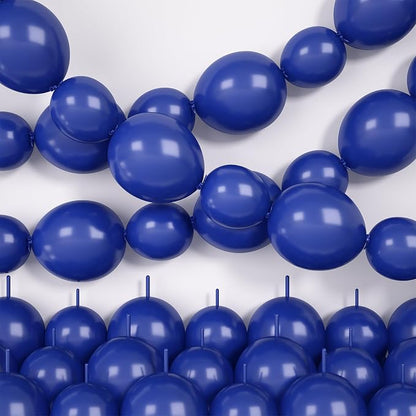 Navy Blue Linking Balloons by Hapmori