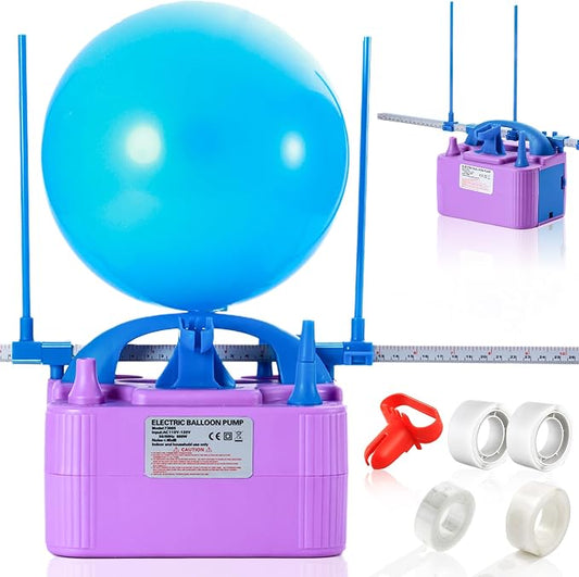 Party Zealot Electric Balloon Inflator Dual Nozzles by PartyZealot