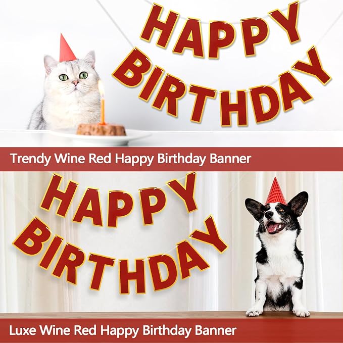 Pre-Strung Happy Birthday Banner - Image 8
