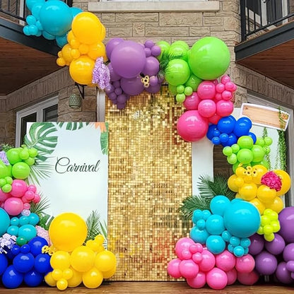Colorful Rainbow Balloon Garland Arch Kit - Image 6