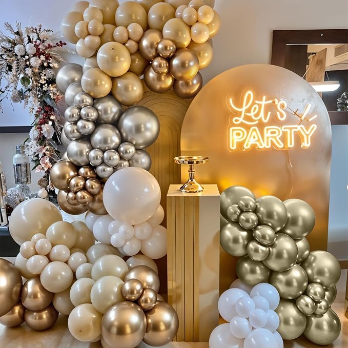 Gold and Silver Balloons - Image 7