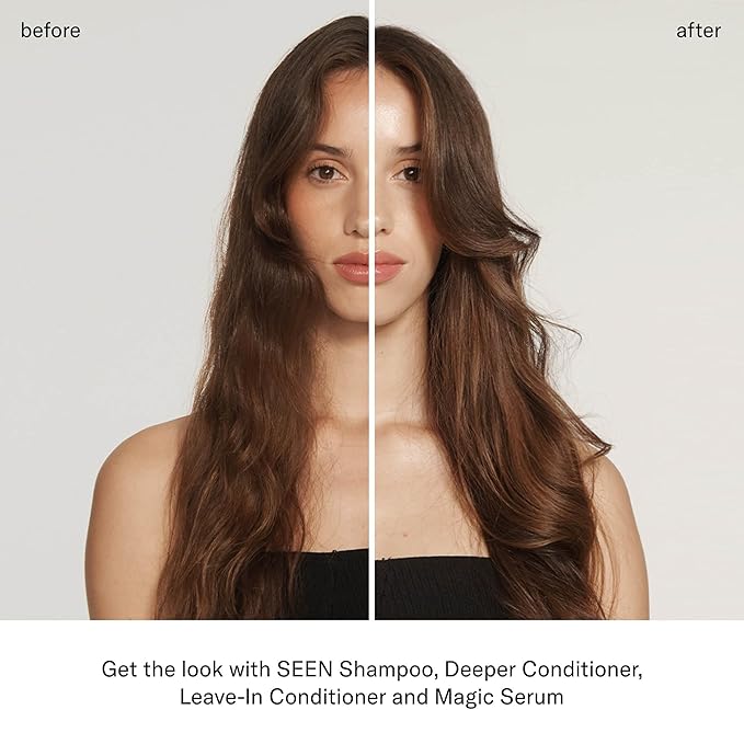 SEEN Deeper Conditioner - Scented - Non-Comedogenic & Hair Conditioner- Dermatologist-Developed - Safe for Sensitive & Acne Prone Skin