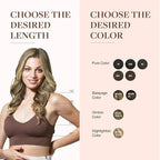 GOO GOO Clip in Hair Extensions Real Human Hair, Remy Human Hair Extensions Clip ins for Women, Natural Human Hair, 20inch 110g 7Pcs, 5A/90/16F Bahamian Balayage