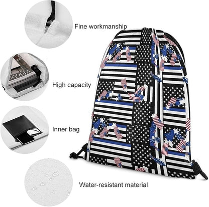 Swim Drawstring Bag Waterproof Sports Backpack - Image 4