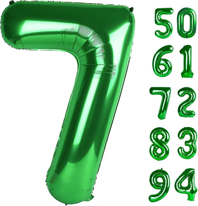 Green 7 Balloon by IWERP