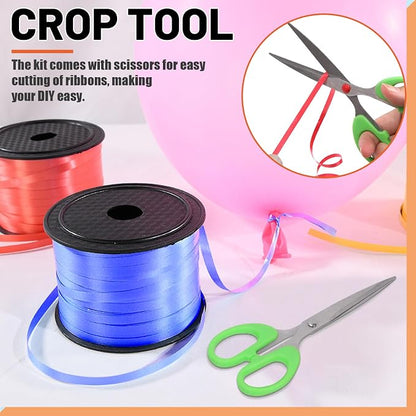 Tanstic 9Pcs Curling Ribbon Set, 800 Yards Total Assorted Colors Wrapping - Image 6