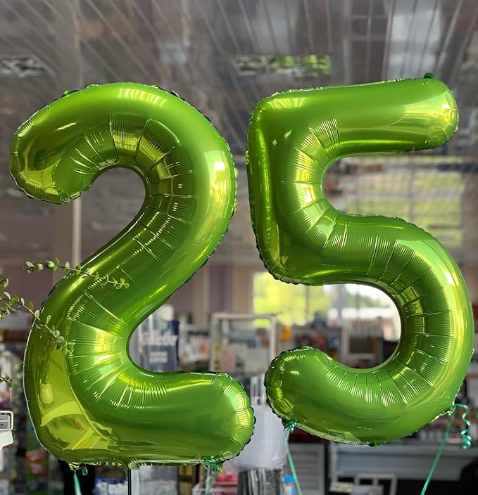 Light Green Number 9 Balloon 40 Inch - Image 2