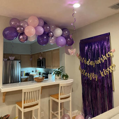 Pink and Purple Balloons for Wedding Baby Shower Bridal Shower Decorations | - Image 5
