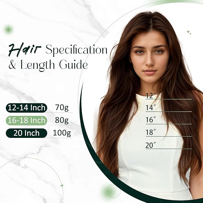 RUNATURE Wire Human Hair Extensions Dark Blonde Highlight Golden Blonde Fish Wire Hair Extensions Real Human Hair Invisible Wire Hair Extensions 16 Inch 80g