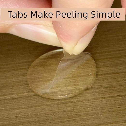 Clear Glue Dots Removable Sticky Tack, Waterproof Poster Putty Double Sided Dots - Image 4