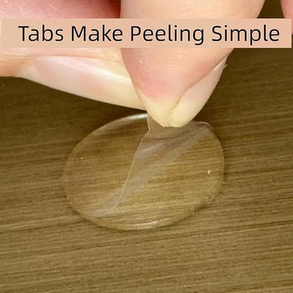 Clear Glue Dots Removable Sticky Tack, Waterproof Poster Putty Double Sided Dots - Image 4