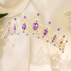 Princess Tiara and Crown for Women Wedding Tiaras for Bridal Tiaras and Crystal Crowns Rhinestone Headband Metal Hair Accessories for Costume Birthday Party Prom Gifts