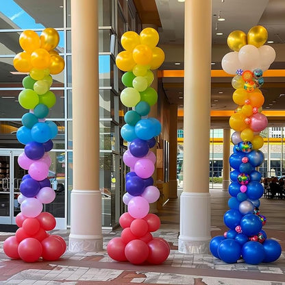Lechay Balloon Column Stand Set of 4, 6.6ft Adjustable Balloon Stand kit - Image 7