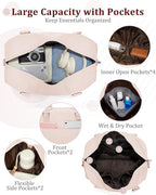 Gym Bag Womens,Travel Duffel Carry on Bag Sport Tote Bag Weekend Overnight Bag