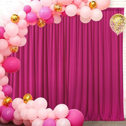 AK TRADING CO. 10 feet x 10 feet Polyester Backdrop Drapes Curtains Panels - Image 3