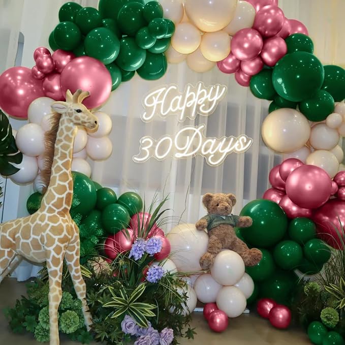 MEBAY Dusty Rose Balloon Arch Kit, Baby Shower - Image 7