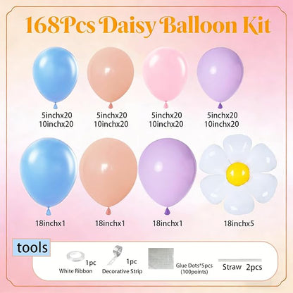 Daisy Flower Balloon Arch Kit, Puppy-Themed Party Supplies, Dog Party - Image 3