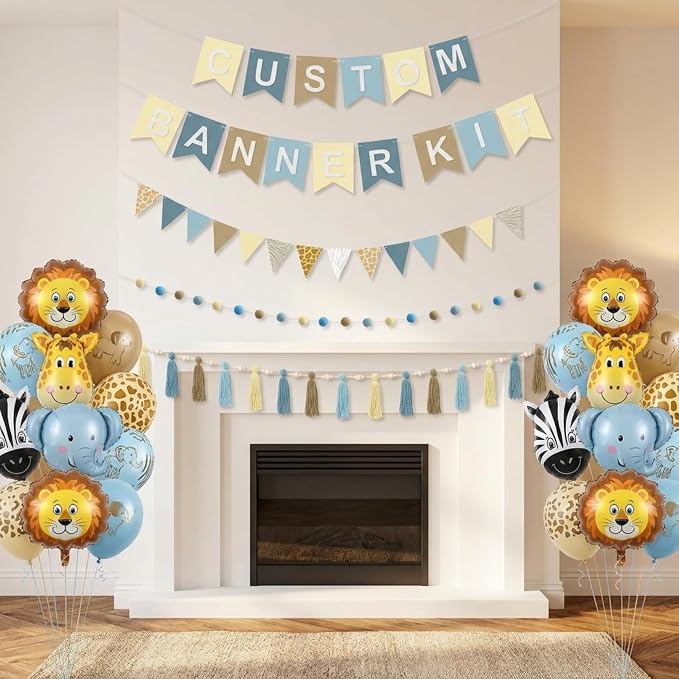 SmoothNovelty 139 Pcs Felt DIY Custom Banner Kit Include 104 Letters 18 - Image 6
