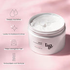 L'ANGE HAIR Rehab Hydrating Masque | Deep Conditioning Hair Mask for Dry, Damaged Hair | Keratin-Infused Treatment for Smoothness, Elasticity & Shine | For All Hair Types | 10 fl oz