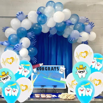 18pcs Tooth Balloons Dentist Balloons - Image 4