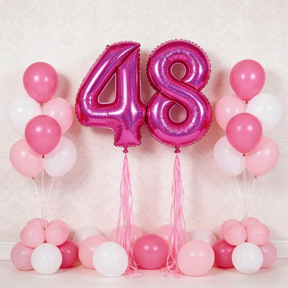 Laser Hot Pink 2 Balloon - Image 9