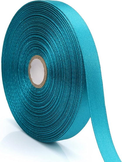 Nsilu 1/2 inch, Peacock Blue Ribbon by Nsilu