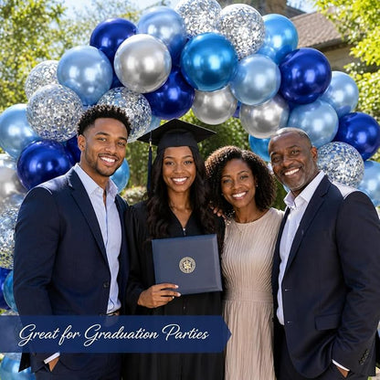 Blue and Silver Balloons - Image 8