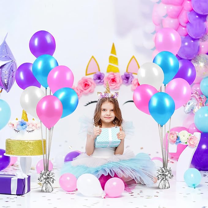 Yunsailing 25 Pcs Heavy Metallic Balloon Weights - Image 4