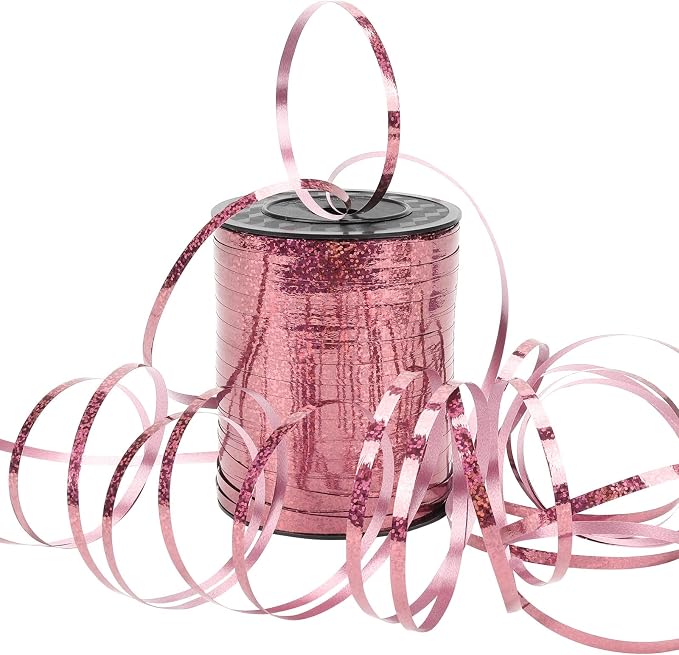 600 Yards Curling Ribbon, Balloon String Roll Ribbon and Bows by Laviria