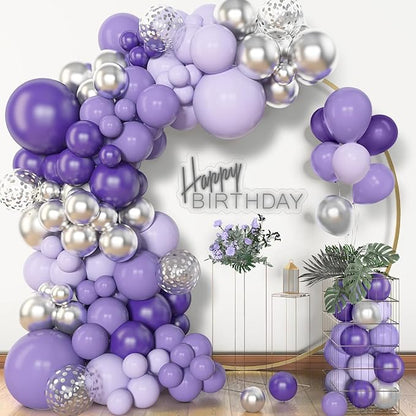 Archloon 156pcs Balloon Garland Arch Kit, Different Sizes 18 12 10 5 inch by Aarchloon