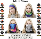 Neck Gaiter Headband Headwear Head Wrap Face Mask Magic Scarf Bandana for Men and Women