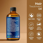 Mint Rosemary Oil for Hair Growth 2 fl oz – Lightweight, Non-Greasy Formula with Peppermint – Strengthens Strands for Healthier, Thicker Look – Nexon Botanics