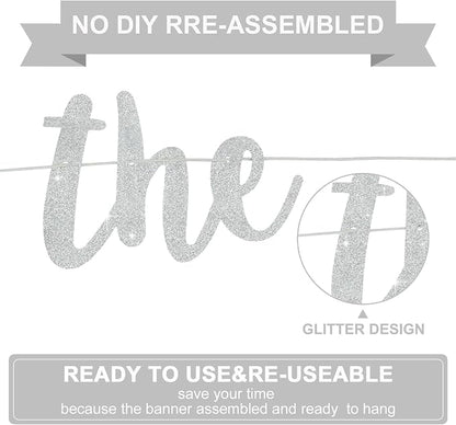 BEISHIDA Silver Pre-Strung Glitter The Beginning of A New Chapter Banner | - Image 2