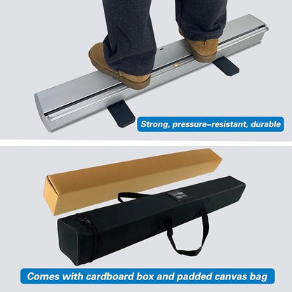 Custom Retractable Banner，with Heavy Duty Frame and Travel case ，Anti-curl - Image 9
