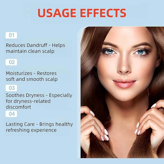 Scalp Soothing Cream for Seborrheic Dermatitis & Psoriasis Relief - Moisturizing Treatment for Itchy Scalp, Dandruff Control with Natural Herbal Extracts - 100g (3 pcs)