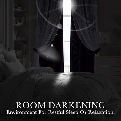 PONY DANCE Bedroom Curtains Purple, Royal Purple | Mix & Match Room Darkening - Image 6